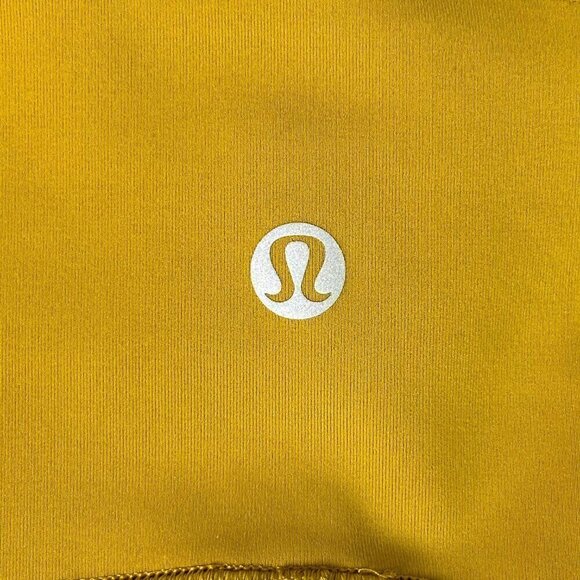 Lululemon 2021 Power Thru High Rise Leggings Gold Spice - Picture 7 of 12